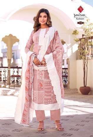Tanishk Falak Vol-4 Pure Cotton Kurti Bottom With Dupatta On Wholesale