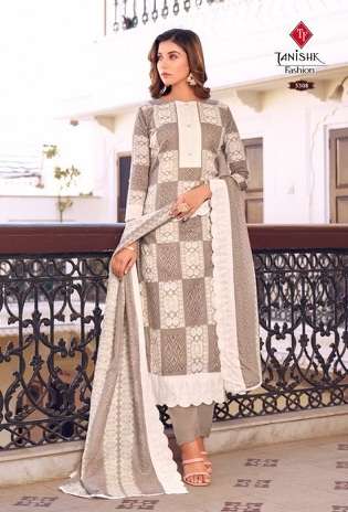 Tanishk Falak Vol-4 Pure Cotton Kurti Bottom With Dupatta On Wholesale