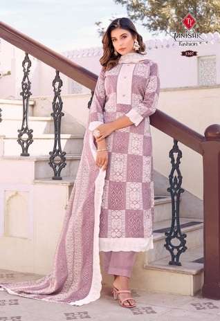Tanishk Falak Vol-4 Pure Cotton Kurti Bottom With Dupatta On Wholesale