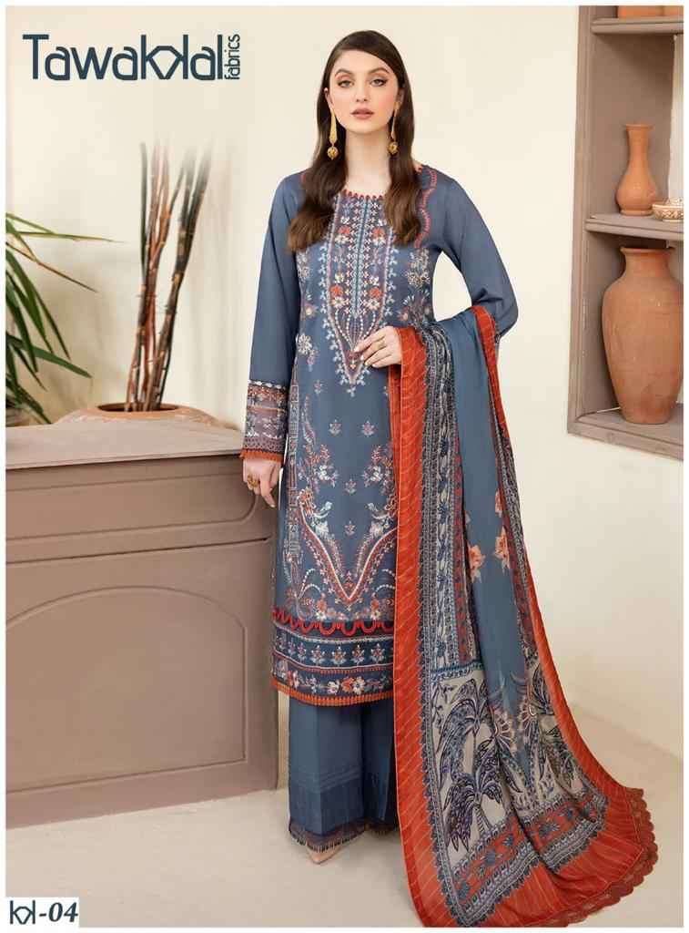 Tawakkal Fabrics Mehroz Luxury Heavy  Cotton Readymade Collection On Wholesale