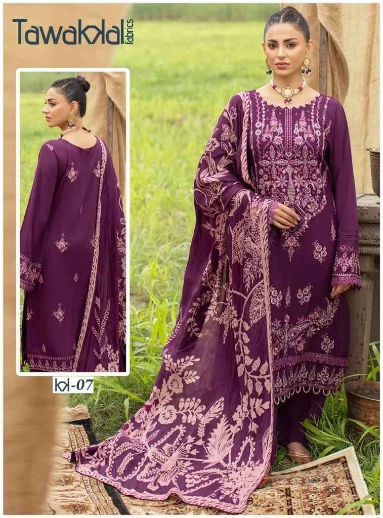 Tawakkal Fabrics Mehroz Luxury Heavy  Cotton Readymade Collection On Wholesale