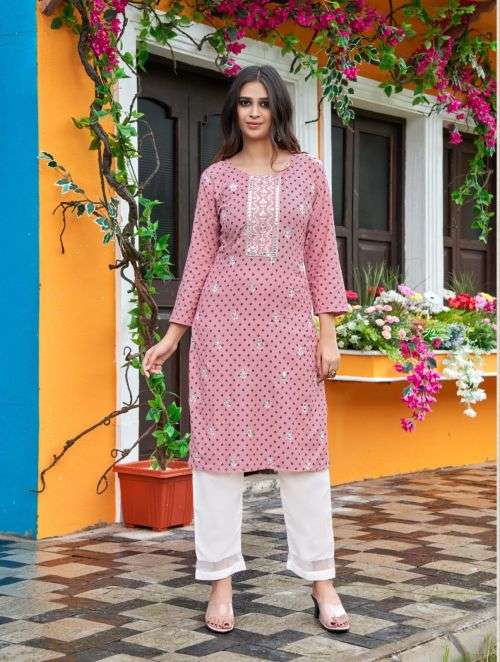 Tips And Tops Satrangi Vol 3 Fancy Kurti With Bottom On Wholesale