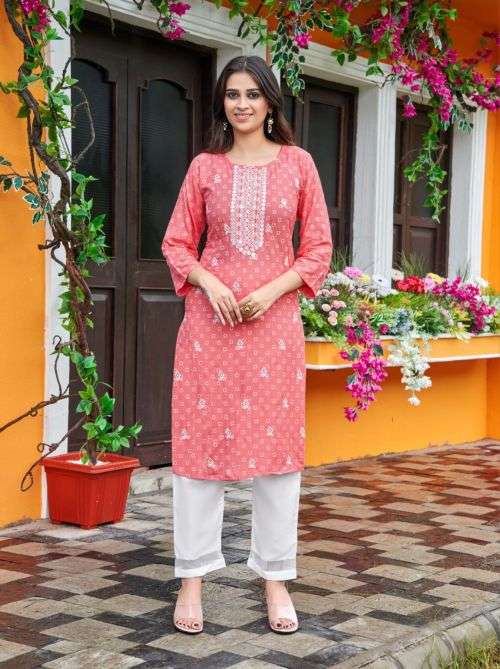 Tips And Tops Satrangi Vol 3 Fancy Kurti With Bottom On Wholesale