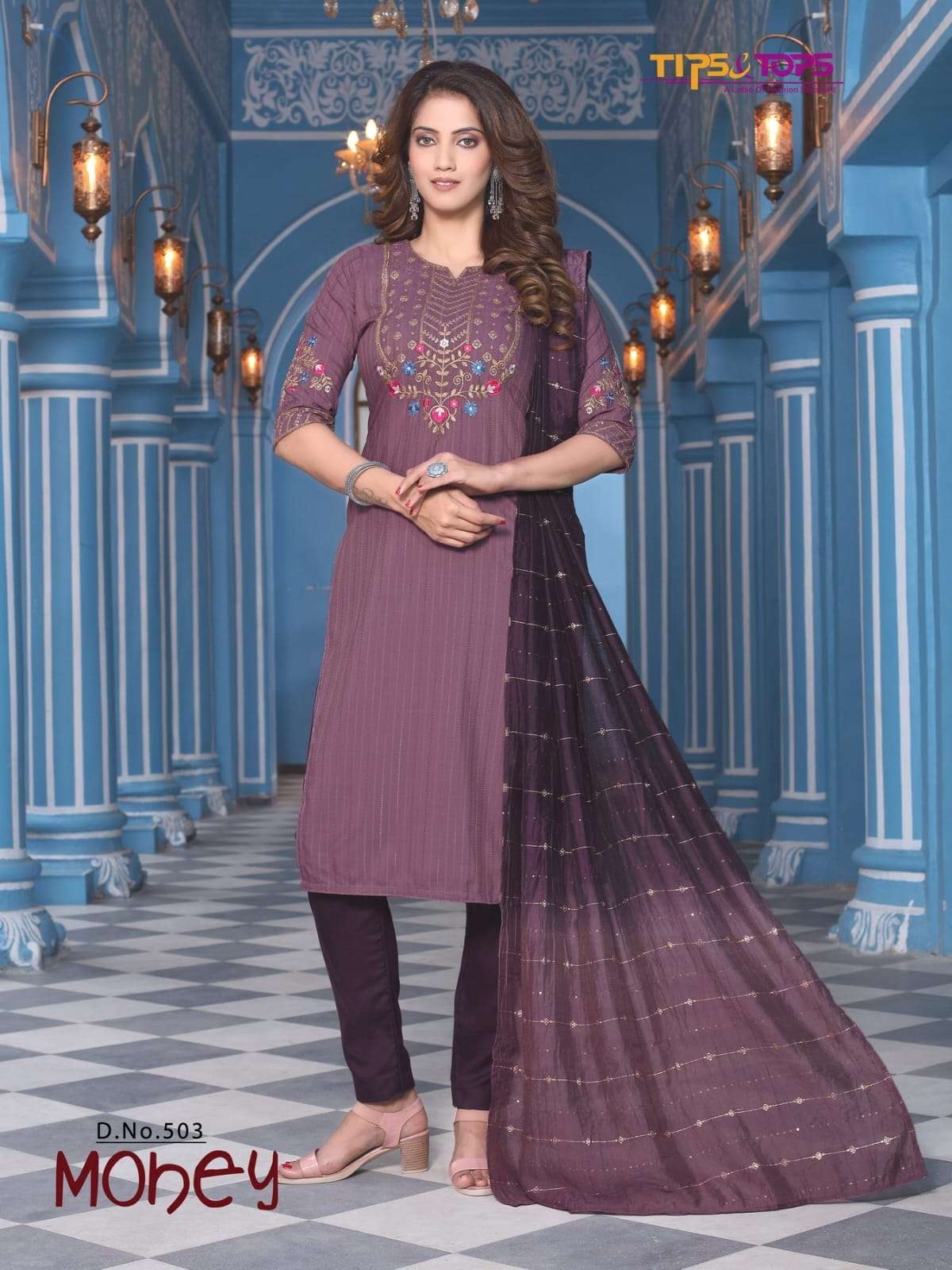 TIPS & TOPS Launching Mohey Vol 05 KurtiPant Dupatta On Wholesale