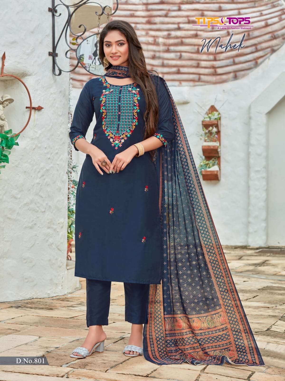 Tips & Tops Mahek Party Wear Collection 3pc Set On Wholesale 