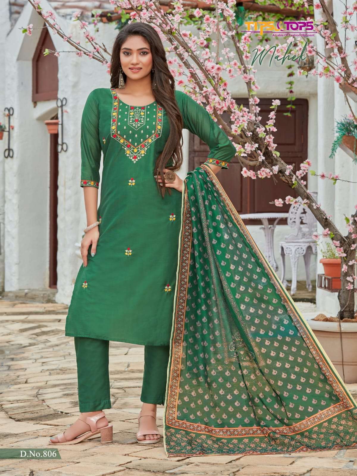 Tips & Tops Mahek Party Wear Collection 3pc Set On Wholesale 