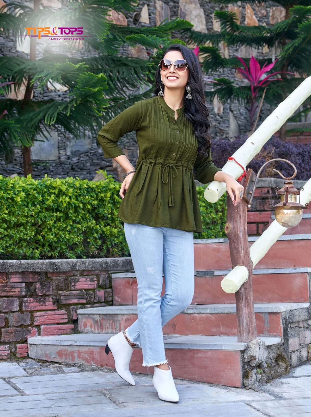 TIPS & TOPS PEPE TOPS Vol 06 Extraordinary Patterns Short Tops  On Wholesale 