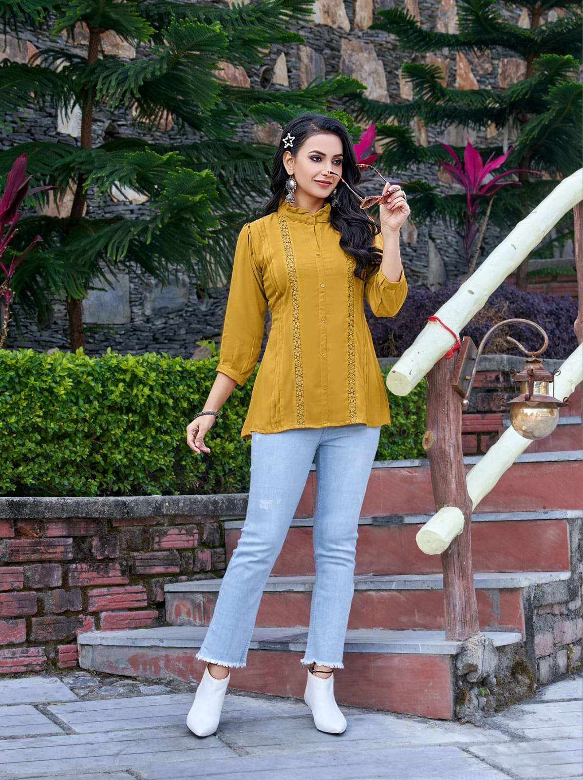 TIPS & TOPS PEPE TOPS Vol 06 Extraordinary Patterns Short Tops  On Wholesale 