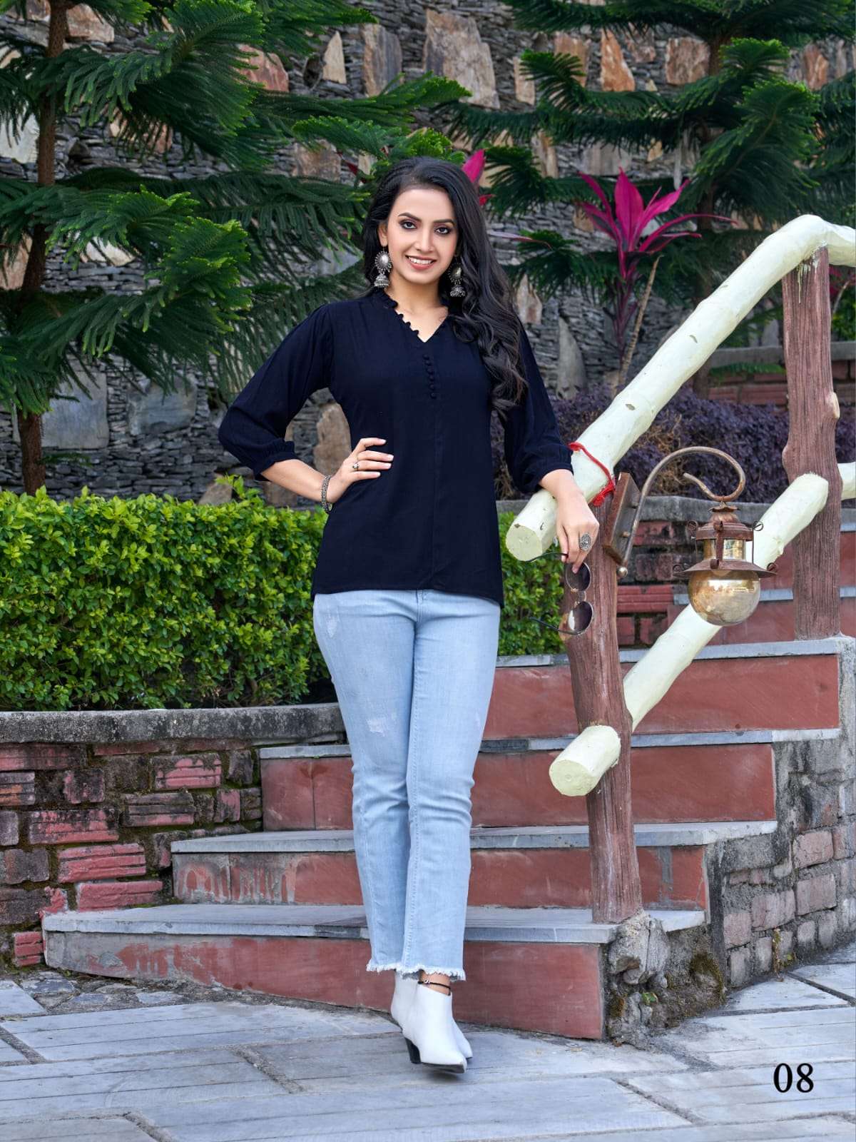TIPS & TOPS PEPE TOPS Vol 06 Extraordinary Patterns Short Tops  On Wholesale 
