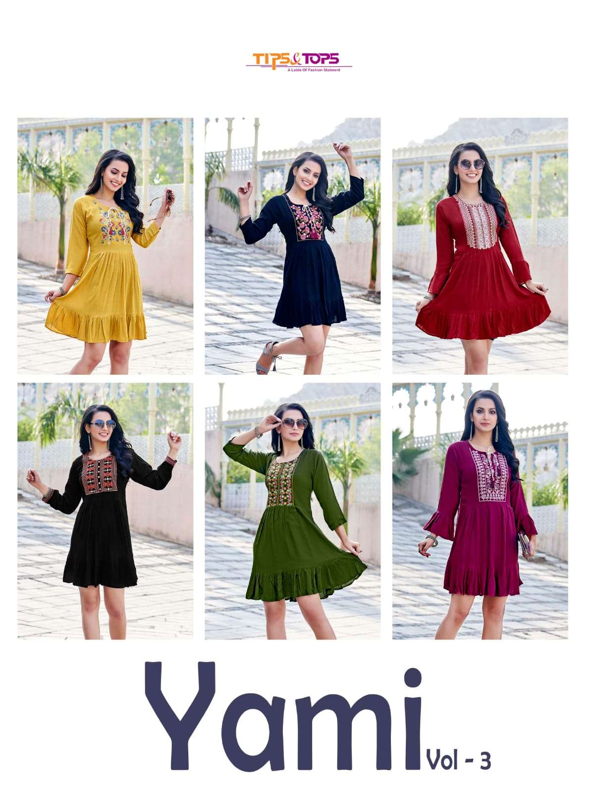 TIPS & TOPS Yami Vol - 3 Fancy Shorties with Extraordinary Pattern On Wholesale