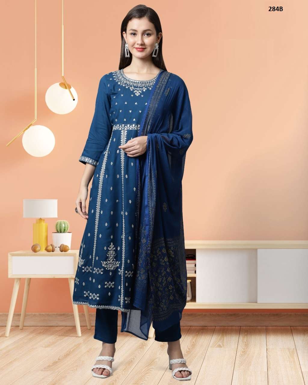 Trendy Printed 107 Fancy Kurti Bottom With Dupatta Collection On Wholesale