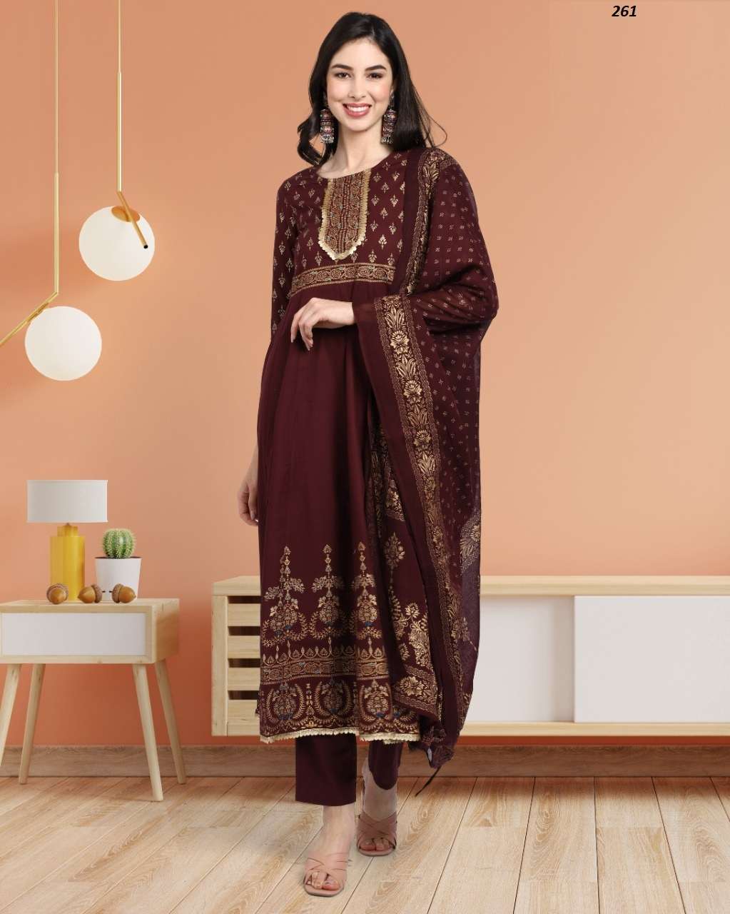 Trendy Printed 107 Fancy Kurti Bottom With Dupatta Collection On Wholesale