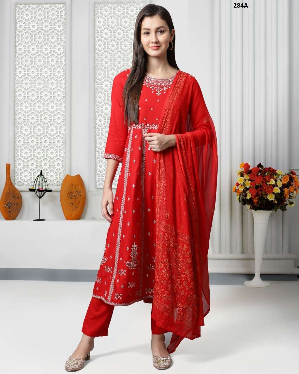 Trendy Printed 107 Fancy Kurti Bottom With Dupatta Collection On Wholesale