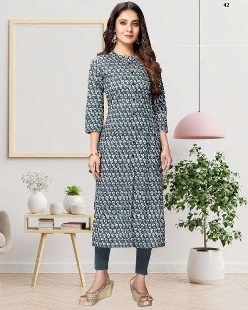 Trendy Printed 108 Casual Wear Jaipuri Collection On Wholesale