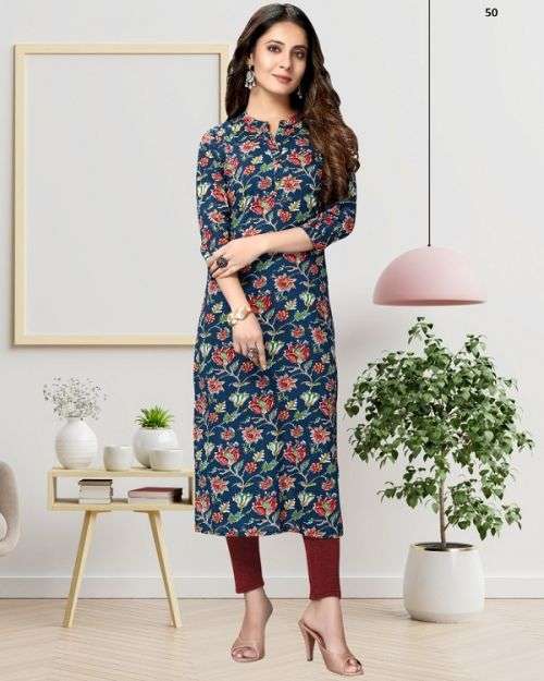 Trendy Printed 108 Casual Wear Jaipuri Collection On Wholesale