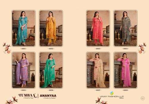 Vinay Tumbaa Ananyaa Ready Made Designer Dress Collection On Wholesale
