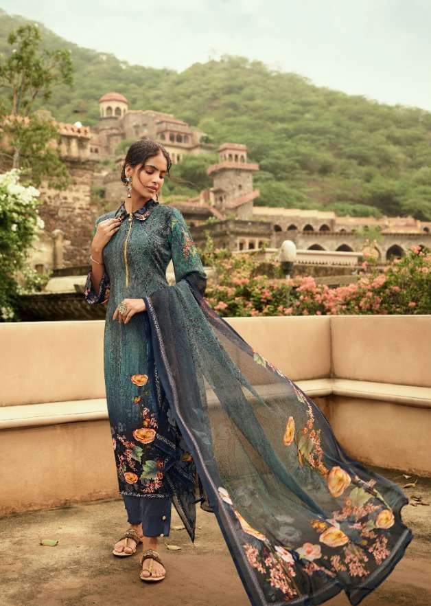 Vishwam Fabrics Caffe Latte Vol-9  Partywear Designer Salwar Kameez Collection On Wholesale