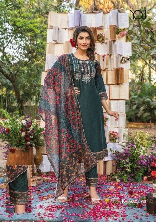 Wanna Kannaz Fancy Kurti With Bottom Dupatta On Wholesale