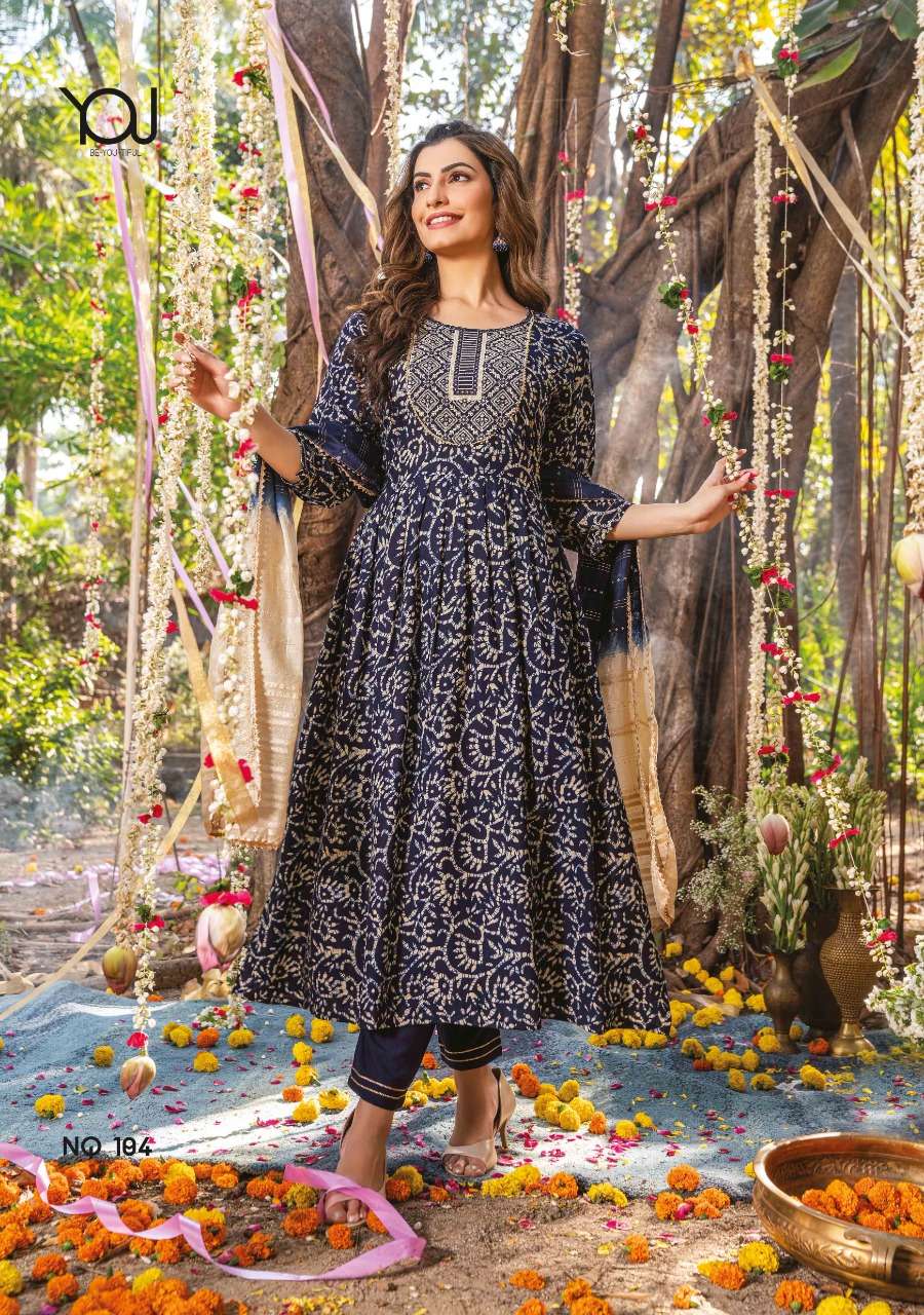 S4U PRESENTS SHIVALI 575 DESIGN FANCY DESIGNER KURTIS PANT WITH DUPATTA SET  AT WHOLESALE PRICE N371