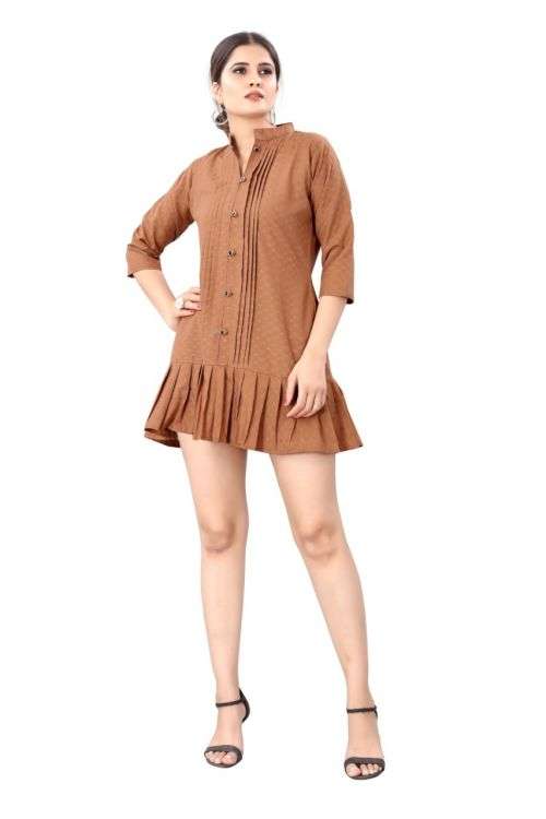  Western Top 24 Ethnic Wear Short Frock Collection On Wholesale 