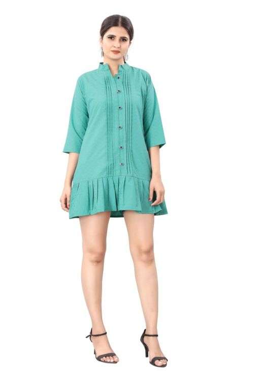  Western Top 24 Ethnic Wear Short Frock Collection On Wholesale 