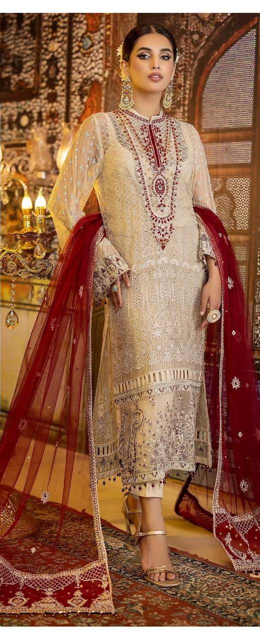  Alk Khushbu Adan Libas Vol 1 Embroidered Pakistani Suit On Wholesale