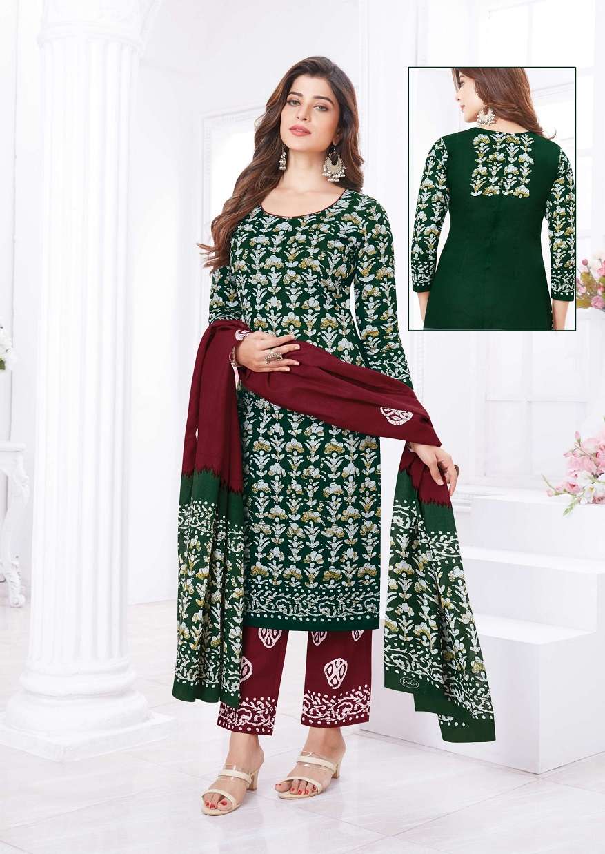  Baalar Batik Special Vol-1 Pure Cotton Printed Top Bottom With Dupatta On Wholesale