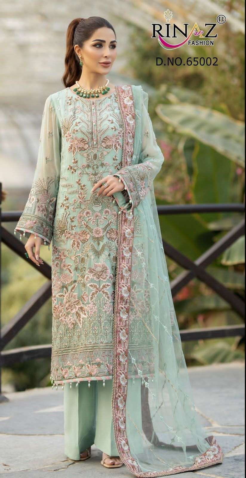  Rinaz Adan Libas Vol 18 Designer Pakistani Suit On Wholesale