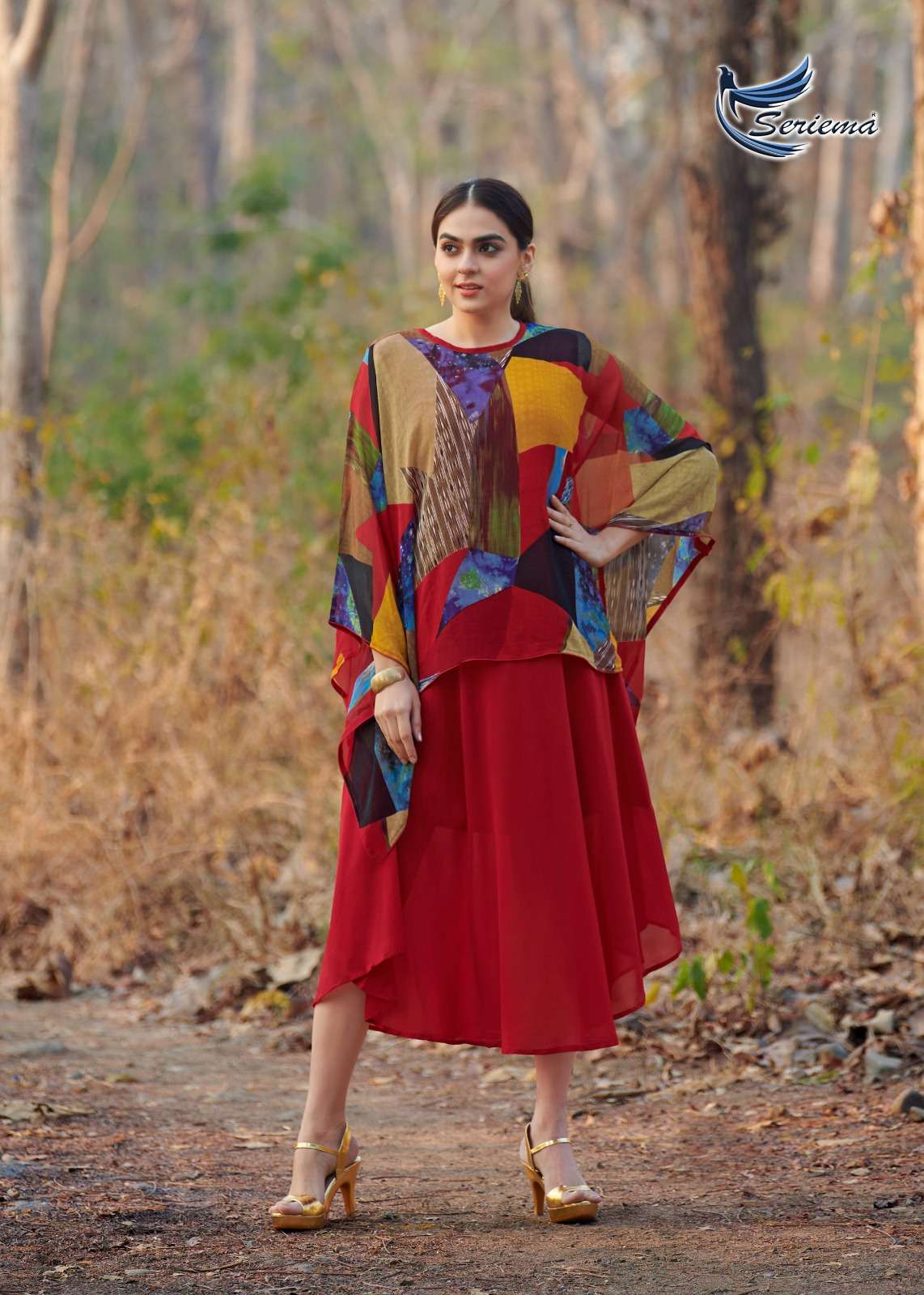  Seriema Kumb Shyner Rock Style Kurti On Western Taste With Wholesale  Price