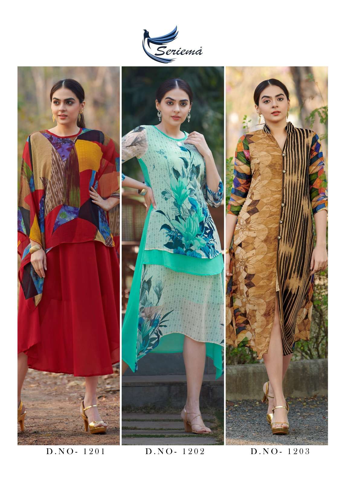  Seriema Kumb Shyner Rock Style Kurti On Western Taste With Wholesale  Price