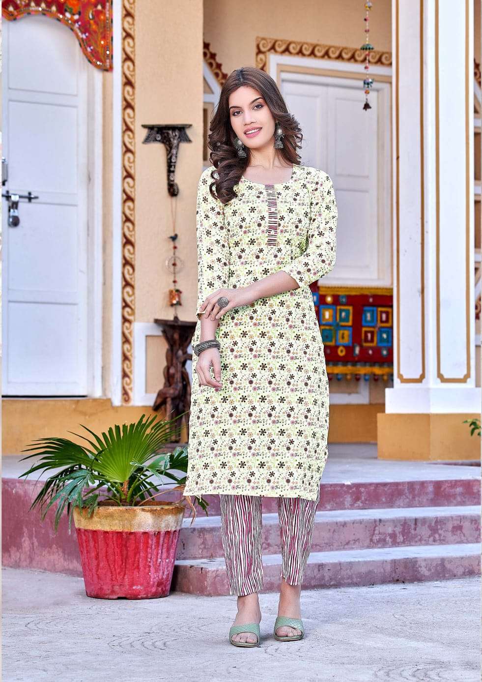  Tips And Tops Cotton Candy Vol 4 Fancy Kurti With Bottom On Wholesale