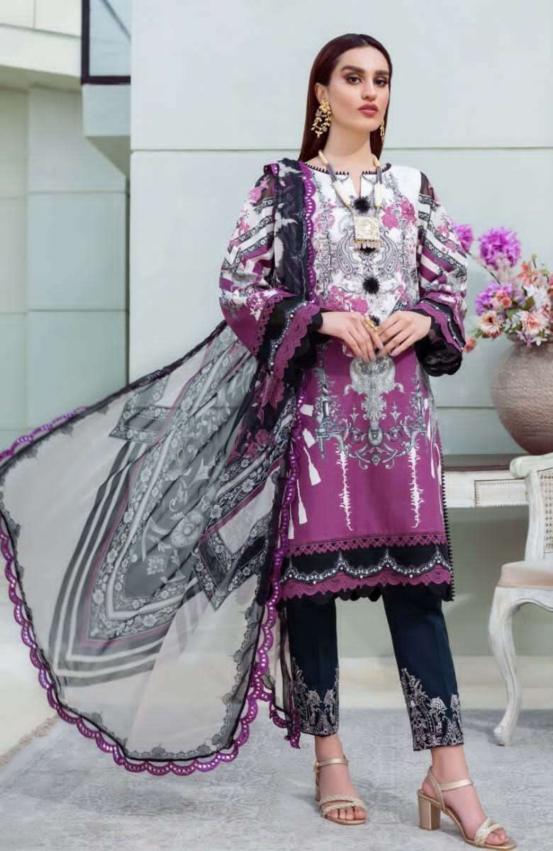 Agha Noor Vol 6 By Karachi Cotton Unstiched Salwar Suits On Wholesale