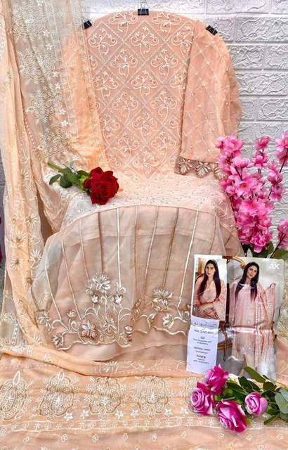 Al Khushbu Mistry Vol 6 Pakistani Georgette With Heavy Embroidery Salwar Suit On Wholesale