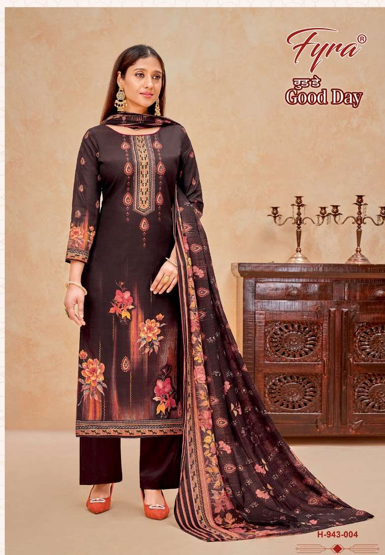Alok Suit Good Day Pure Soft Cotton Digital Print With Swarovski Diamond Work On Wholesale