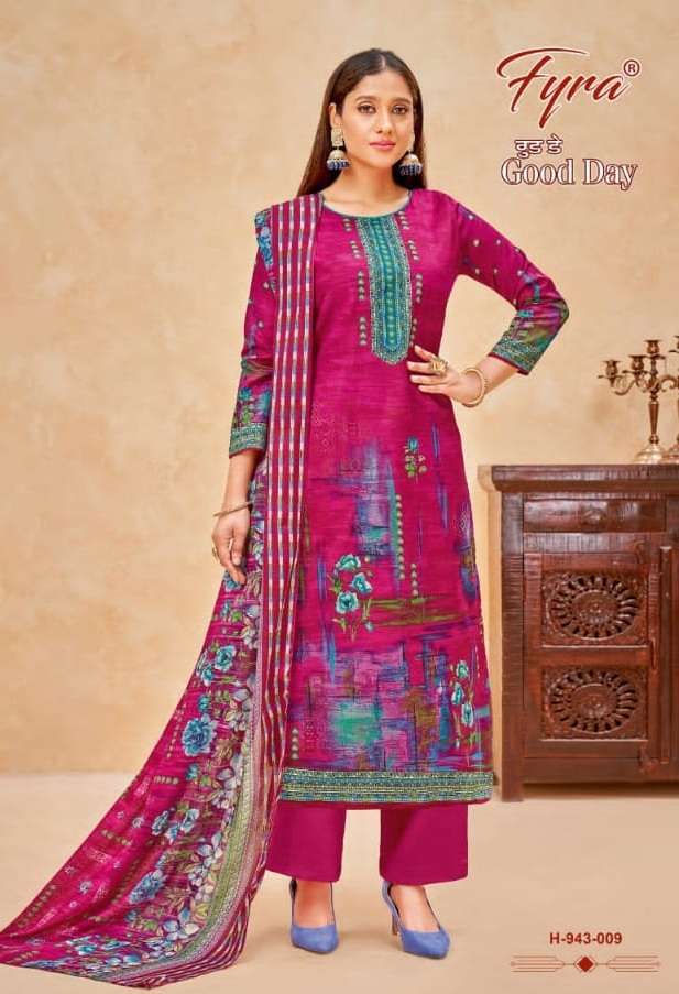 Alok Suit Good Day Pure Soft Cotton Digital Print With Swarovski Diamond Work On Wholesale