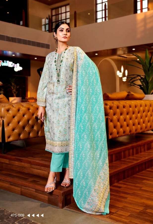 Alok Zulfat Kavya Pure Cotton Designer Print With Embroidery Work On Wholesale