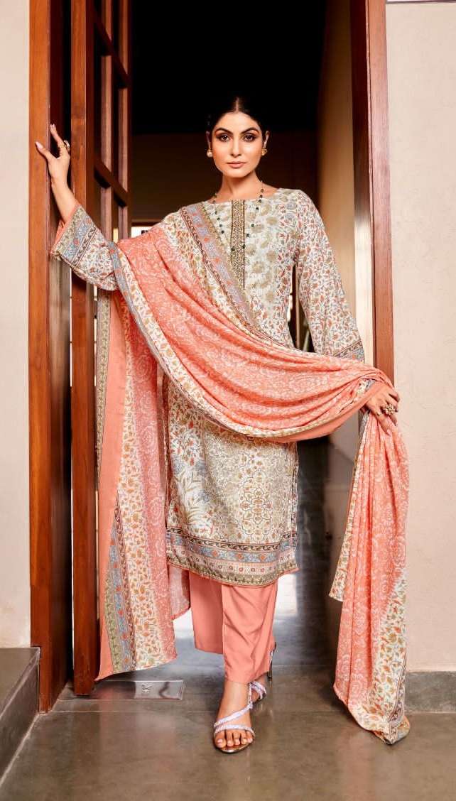 Alok Zulfat Kavya Pure Cotton Designer Print With Embroidery Work On Wholesale