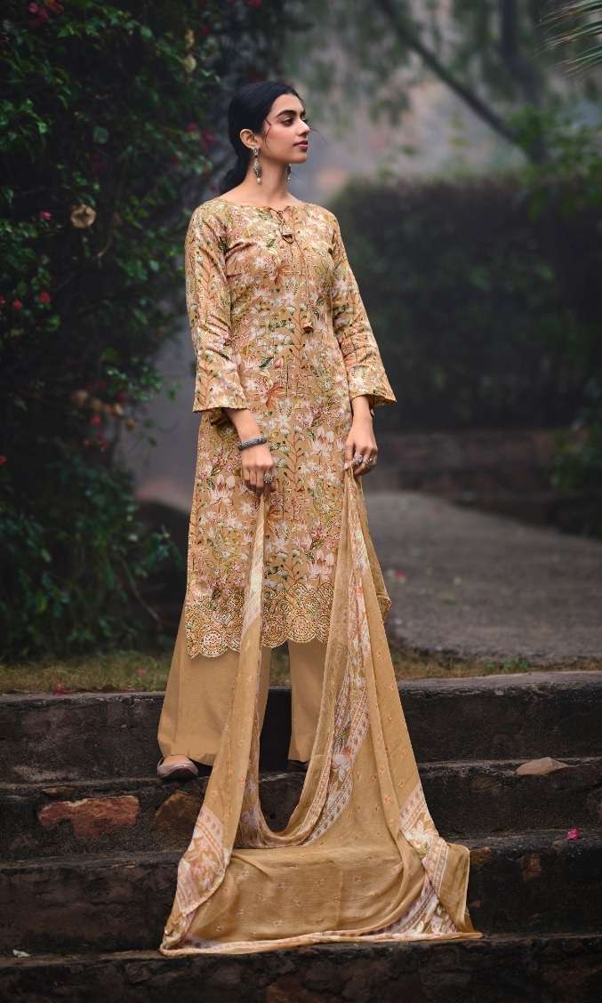  Belliza  Seerat  Heavy Boring Embroidery With Pure Dupatta Suit On Wholsale