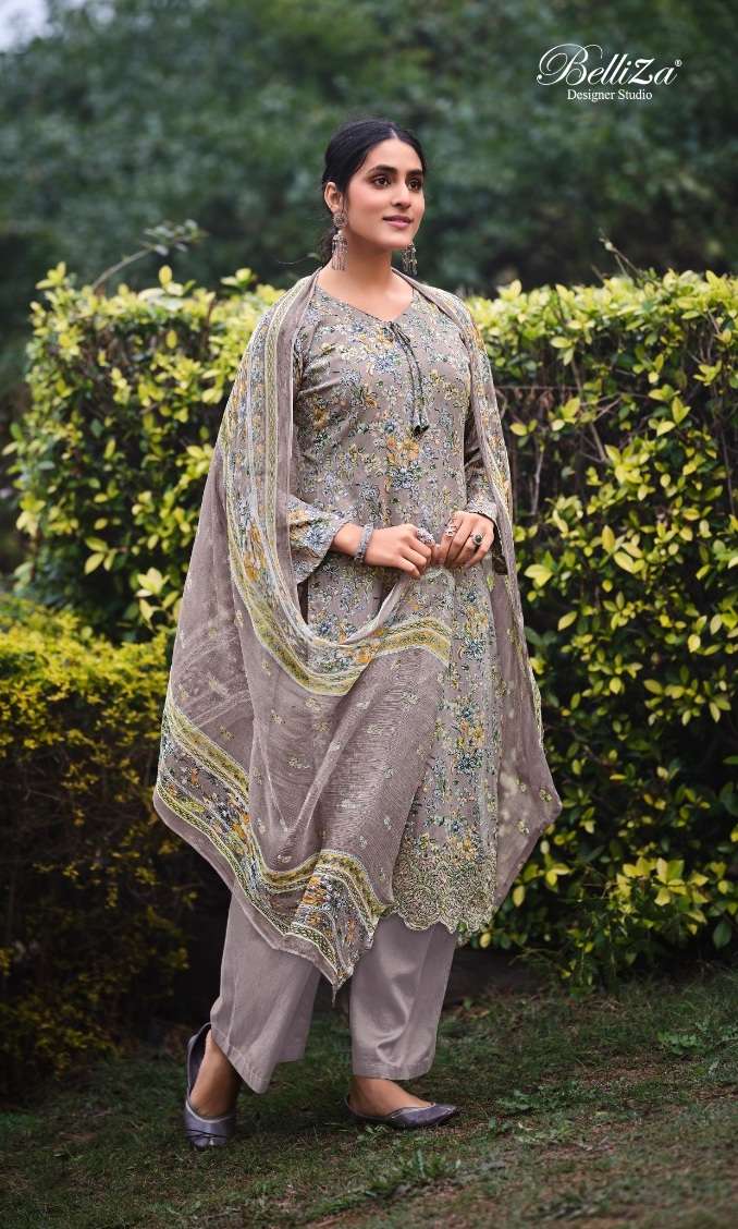  Belliza  Seerat  Heavy Boring Embroidery With Pure Dupatta Suit On Wholsale
