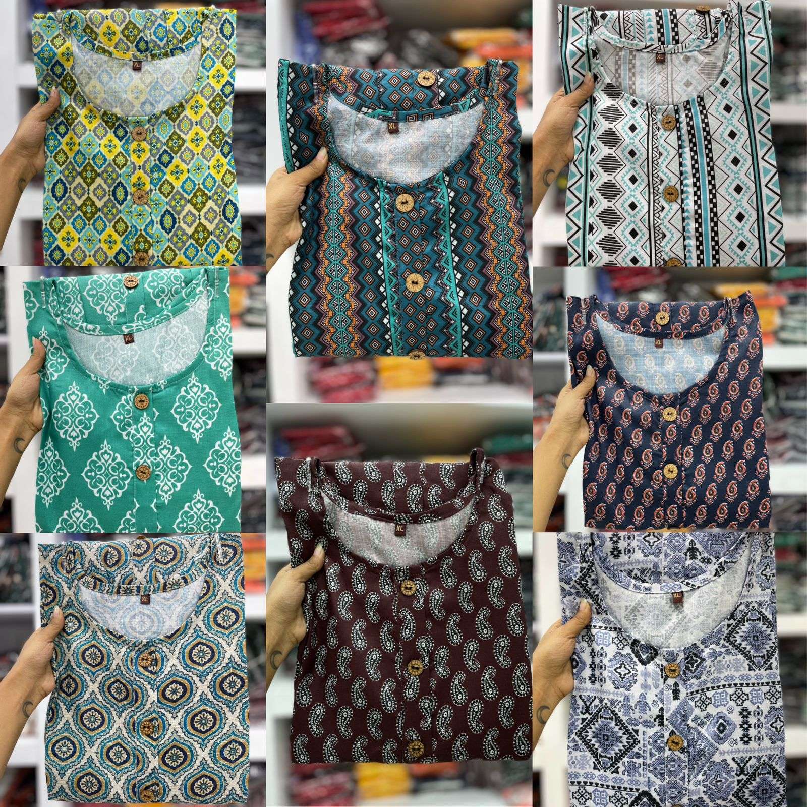 Blue Hills Present Couple Matching Printed Shirt And Kurti Pattern On Wholesale