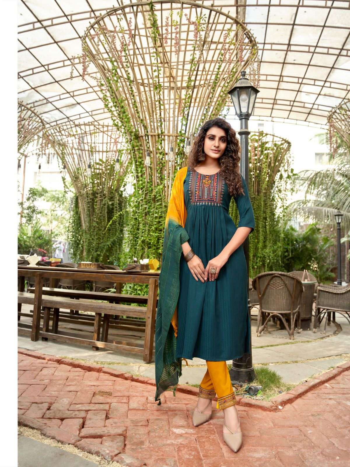 Colorpix Mastani Vol.1 Kurti With Pant & Dupatta On Wholesale