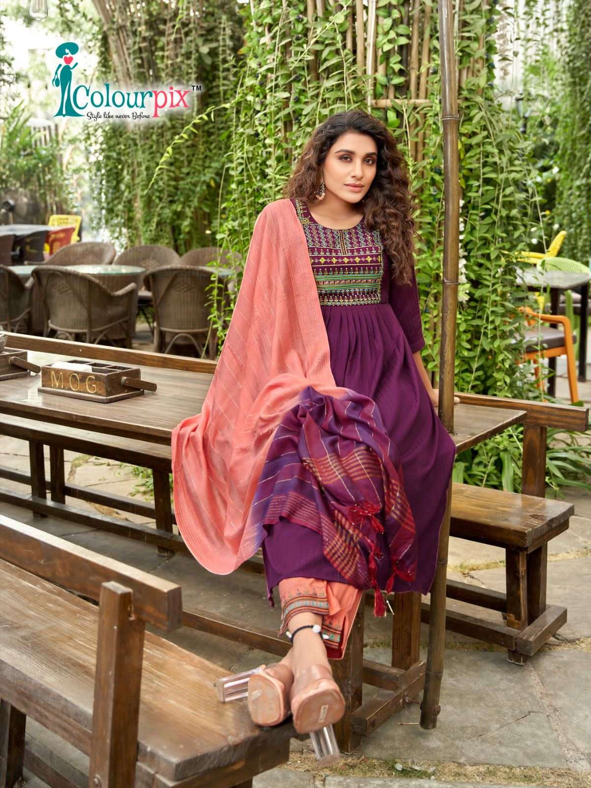 Colorpix Mastani Vol.1 Kurti With Pant & Dupatta On Wholesale