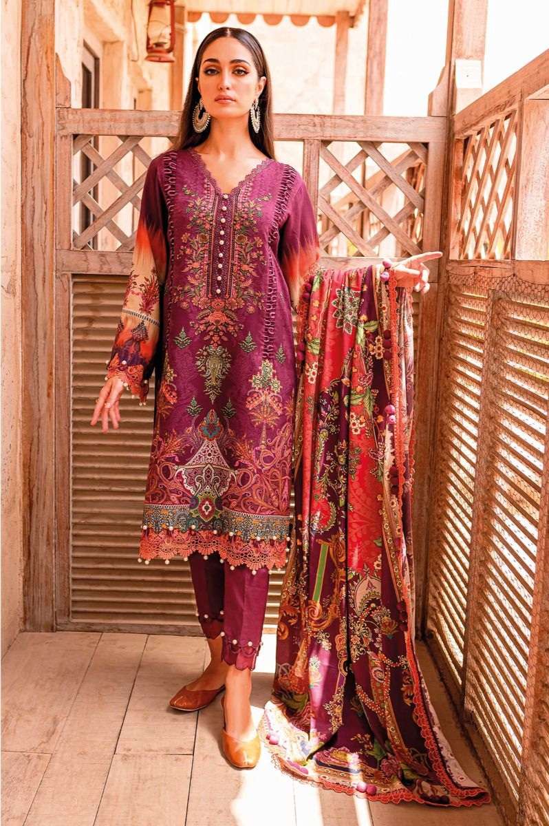 Deepsy Suits Firdous Urbane 23 Pure Cotton With Self Embroidery On Wholesale