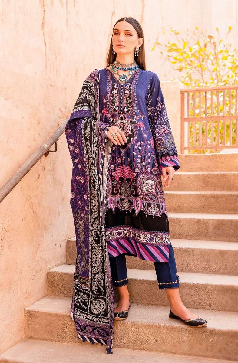 Deepsy Suits Firdous Urbane 23 Pure Cotton With Self Embroidery On Wholesale