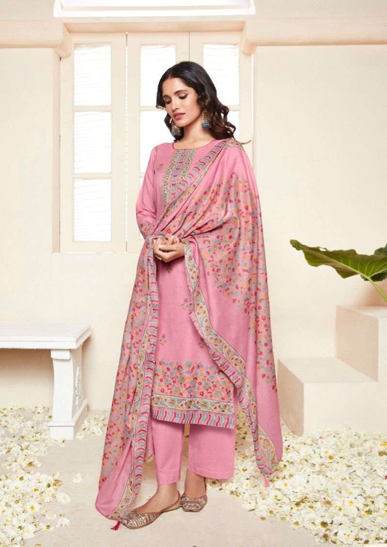 Deepsy Suits Panghat Vol 16 Pure Cotton Printed With Hand Embroidery On Wholesale