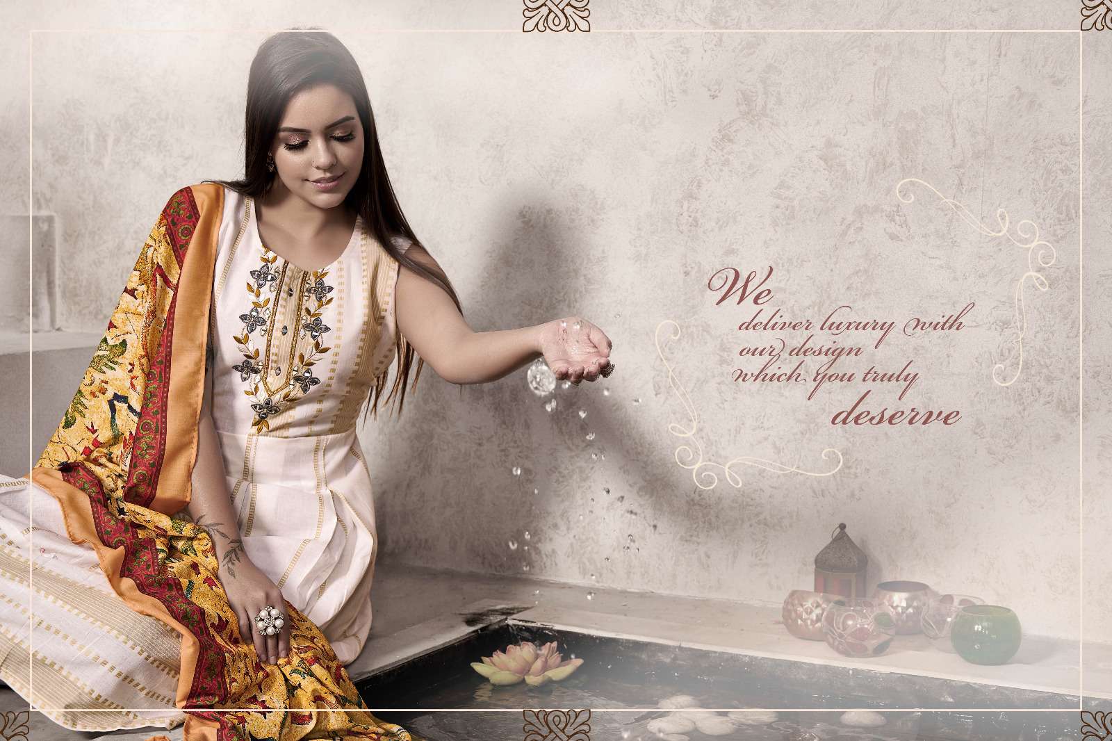 Fashion Galleria Mariyam Vol 1 Mal Cotton Kurtis With Dupatta On Wholesale