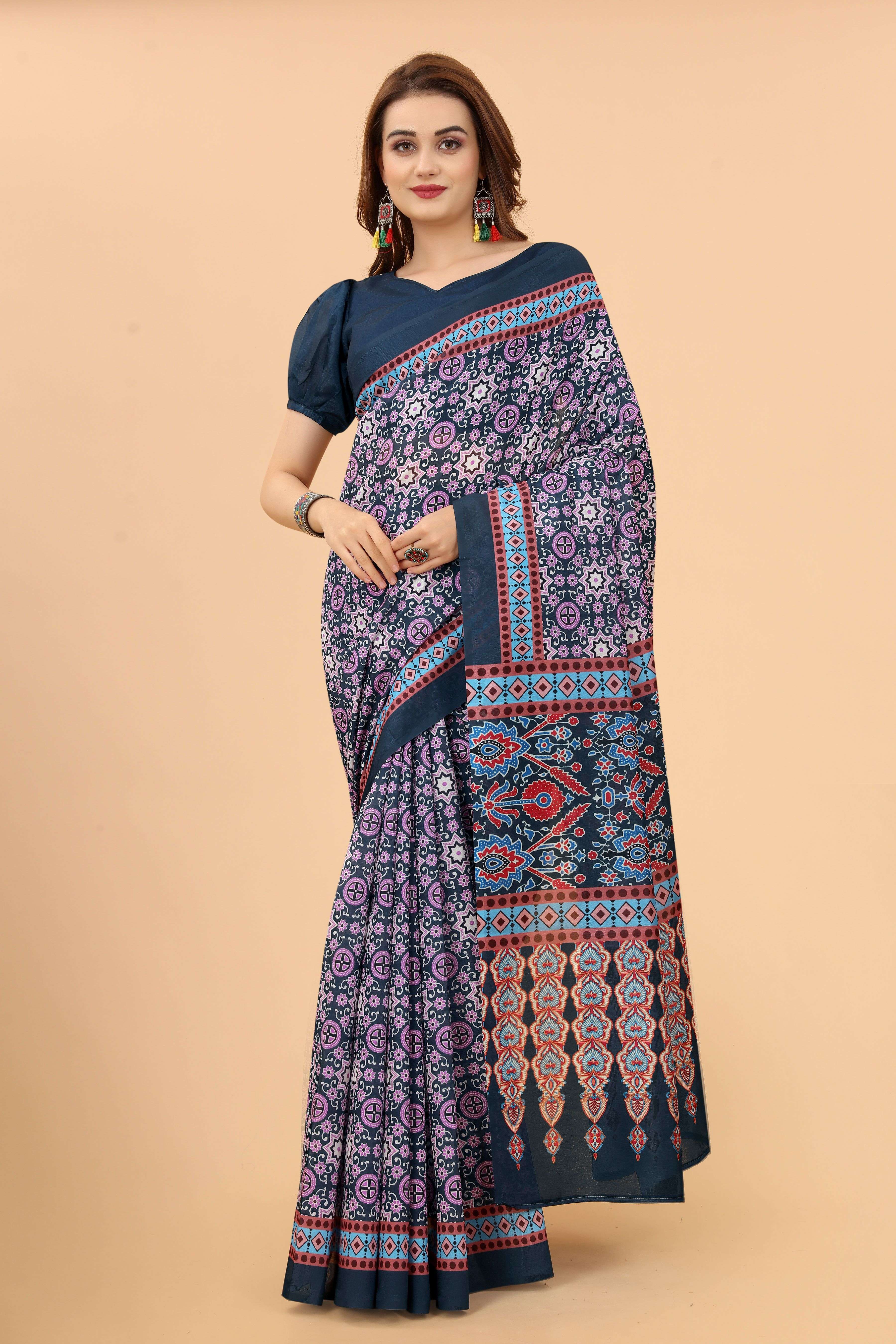 FC presents New Vichitra Printed Sarees Catalog in wholesale Rate