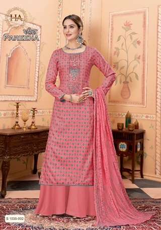 Harshit Fashion Pareeha Viscose Rayon Suits By Alok Suits On Wholesale