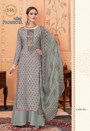 Harshit Fashion Pareeha Viscose Rayon Suits By Alok Suits On Wholesale