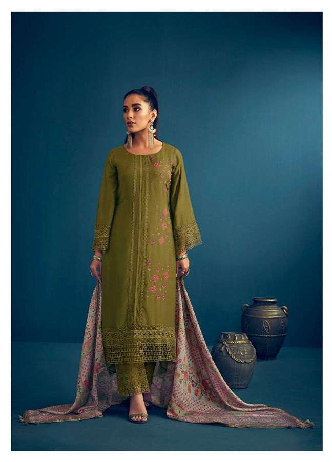 Jayvijay Presents Raabta Vol 2 Pure Moga Silk Embroidery With Handwork On Wholesale